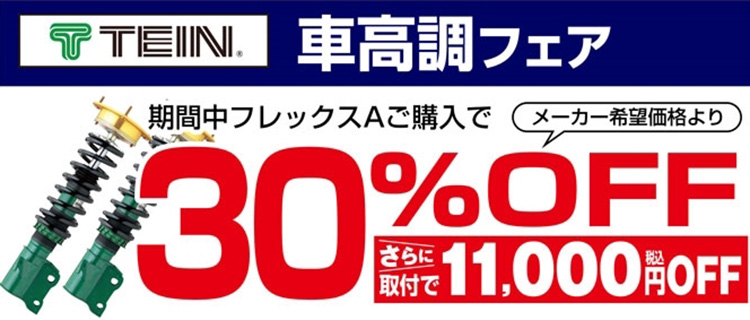 TEIN車高調FLEX A